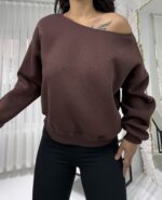 Kahverengi Sweatshirt - Görsel 2