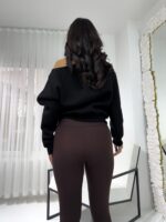 Siyah Sweatshirt - Görsel 3