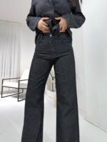 Vatkalı Kuşaklı Kot Takım - Görsel 9