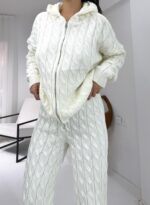 Ekru Örme İkili Takım - Görsel 5