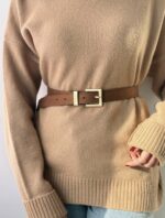 Taba Süet Kemer - Görsel 2