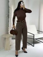 Kahverengi Jean - Görsel 3