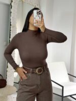 Kahverengi Bluz - Görsel 3