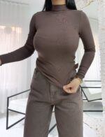 Kahverengi Bluz - Görsel 2