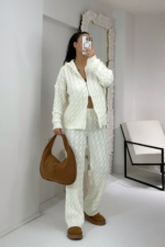 Ekru Örme İkili Takım