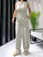 Taş Premium Kalite Bağlamalı Asimetrik Takım - Görsel 6