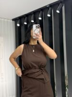 Acı Kahve Premium Asimetrik Bağlamalı Takım - Görsel 5