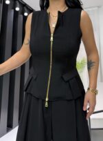 Siyah Tensel Pantolon - Görsel 8