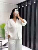 Beyaz Premium İkili Takım - Görsel 6