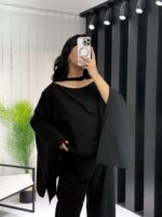Siyah Pelerin Takım - Görsel 4
