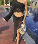 Siyah Beachwear İkili Takım - Görsel 4