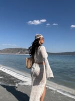 Bej Beachwear İkili Takım - Görsel 3